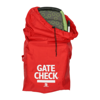JL Childress Standard Double Stroller Gate Check Bag Red