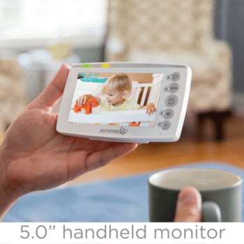 Summer Infant Panorama Twin Camera Video Baby Monitor Display