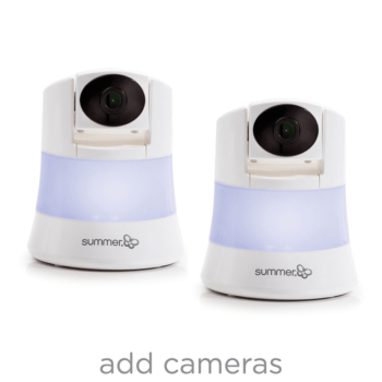 Summer Infant Wide View Duo Camera Video Baby Monitor Cameras
