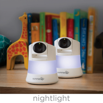 Summer Infant Wide View Duo Camera Video Baby Monitor Nightlight