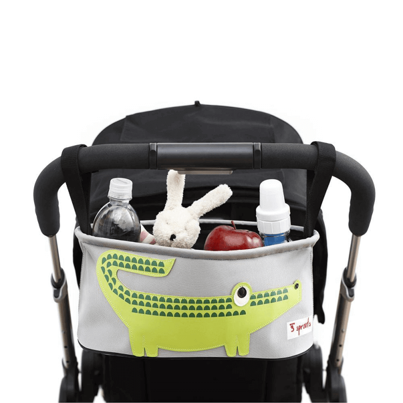 3 Sprouts Stroller Organiser - Crocodile