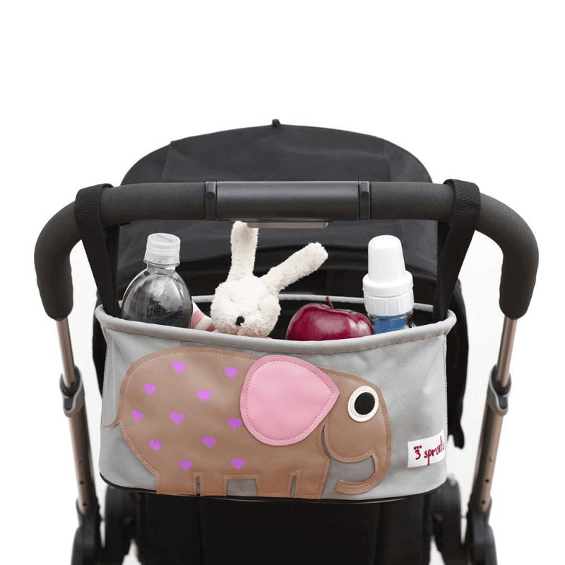 3 Sprouts Stroller Organiser - Elephant