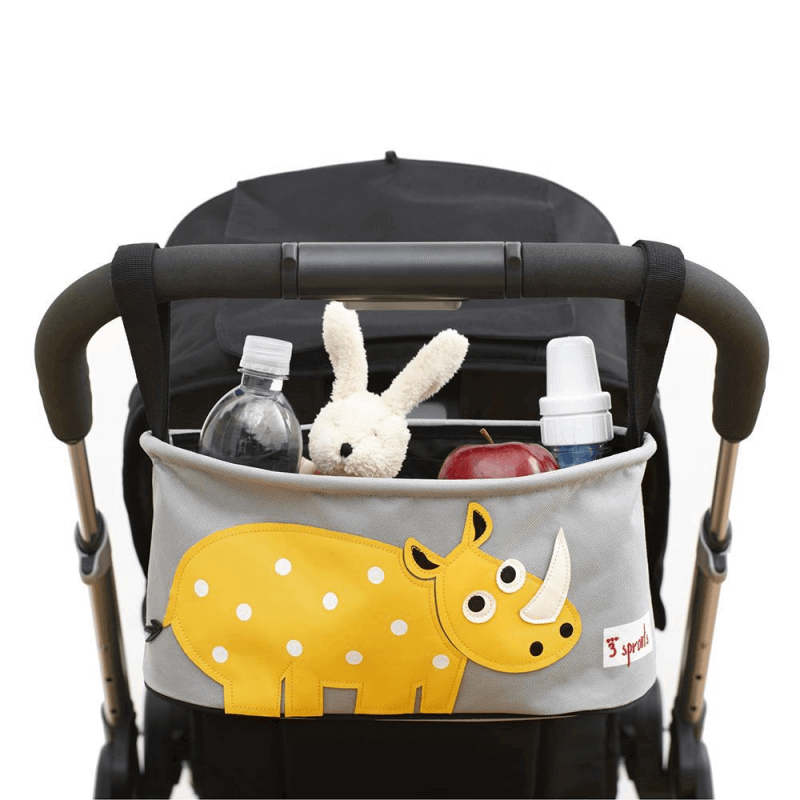 3 Sprouts Stroller Organiser - Rhino