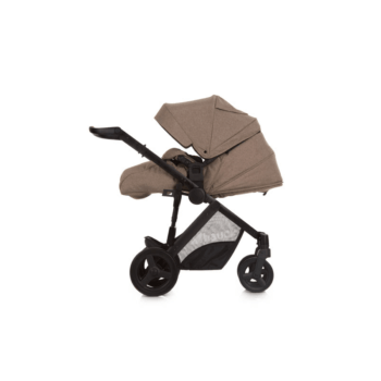 Hauck Maxan 4 Plus 3-in-1 Travel System - Melange Sand - Side