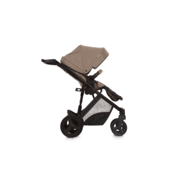 Hauck Maxan 4 Plus 3-in-1 Travel System - Melange Sand - Chair Side