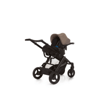 Hauck Maxan 4 Plus 3-in-1 Travel System - Melange Sand - Car Seat