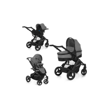 Hauck Maxan 4 Plus 3-in-1 Travel System - Melange Stone