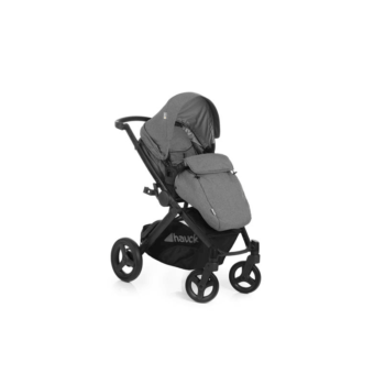 Hauck Maxan 4 Plus 3-in-1 Travel System - Melange Stone - Right Alt