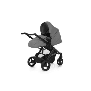 Hauck Maxan 4 Plus 3-in-1 Travel System - Melange Stone - Left Alt