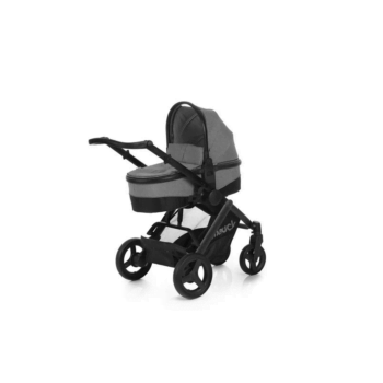 Hauck Maxan 4 Plus 3-in-1 Travel System - Melange Stone - Carrycot