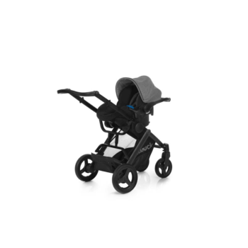 Hauck Maxan 4 Plus 3-in-1 Travel System - Melange Stone - Car Seat