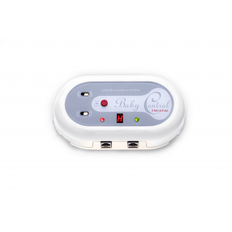 BabyControl Digital Baby Breathing Monitor BC-230i Twin Edition & 4 Sensor Pads