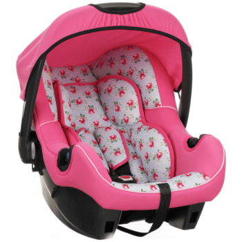 Obaby Hera Group 0+ Car Seat - Cottage Rose - Right