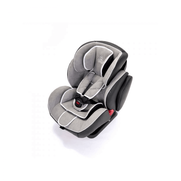Ickle Bubba Solar Group 1/2/3 Car Seat - Light Grey - Side 3