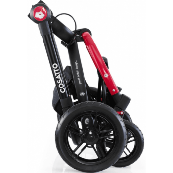 Cosatto Ooba 2-in-1 Travel System - Proper Poppy - Folded