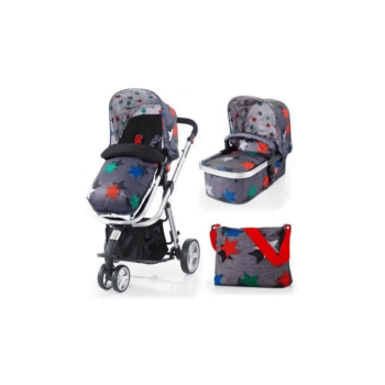 Cosatto Giggle 2 2-in-1 Travel System - Grey Megastar