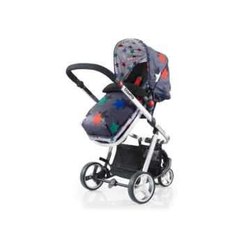 Cosatto Giggle 2 2-in-1 Travel System - Grey Megastar - Left