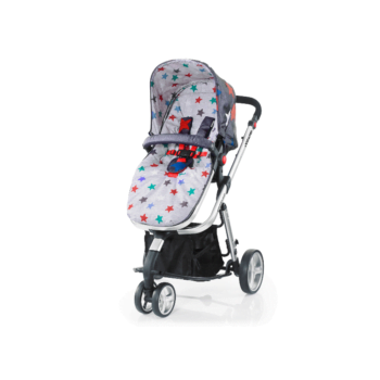 Cosatto Giggle 2 2-in-1 Travel System - Grey Megastar - Left Rem