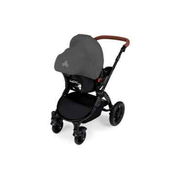 Ickle Bubba Stomp V2 3-in-1 Travel System - Graphite Grey / Black - Left Alt