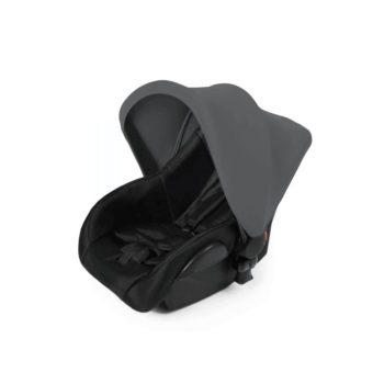 Ickle Bubba Stomp V2 3-in-1 Travel System - Graphite Grey / Black - Car Seat