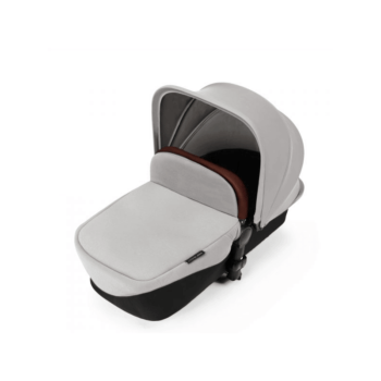 Ickle Bubba Stomp V2 3-in-1 Travel System - Silver / Silver - Carrycot