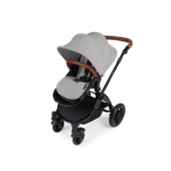 Ickle Bubba Stomp V3 All-In-One Travel System & Isofix Base - Silver / Black - Left