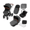 Ickle Bubba Stomp V3 All-In-One Travel System - Graphite Grey / Silver