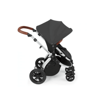 Ickle Bubba Stomp V3 All-In-One Travel System - Graphite Grey / Silver - Side