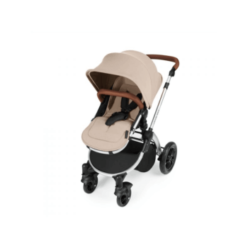 Ickle Bubba Stomp V3 All-In-One Travel System - Sand / Silver - Left