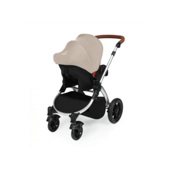 Ickle Bubba Stomp V3 All-In-One Travel System - Sand / Silver - Left Alt