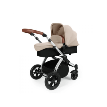 Ickle Bubba Stomp V3 All-In-One Travel System - Sand / Silver - Carrycot
