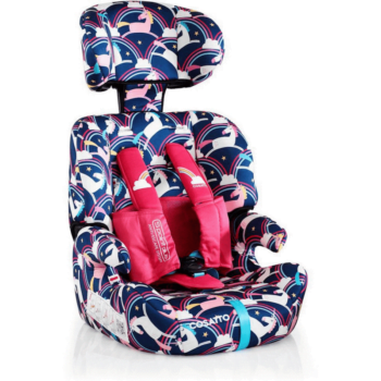 Cosatto Zoomi Group 1/2/3 Car Seat - Magic Unicorns Side