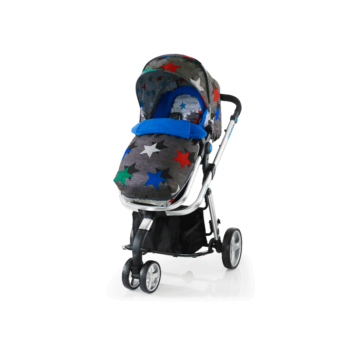 Cosatto Woop 2-in-1 Travel System - Grey Megastar - Left Alt