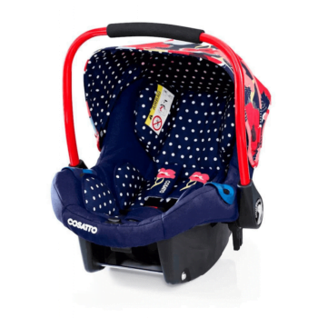 Cosatto Port Group 0+ Car Seat - Proper Poppy