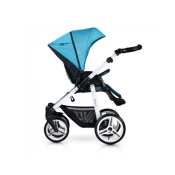 Venicci Soft 3-in-1 Travel System - Denim Sky / White - Pram