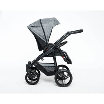 Venicci Soft 3-in-1 Travel System - Denim Grey / Black - Pushchair
