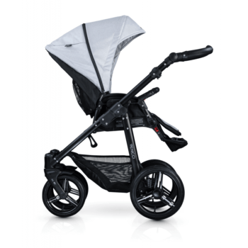 Venicci Soft 3-in-1 Travel System - Light Grey / Black - Seat Unit