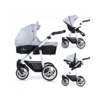 Venicci Soft 3-in-1 Travel System - Light Grey / White