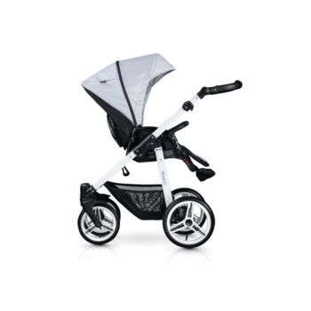 Venicci Soft 3-in-1 Travel System - Light Grey / White - Seat Unit