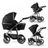 Venicci Silver 3-in-1 Travel System - Black / Silver