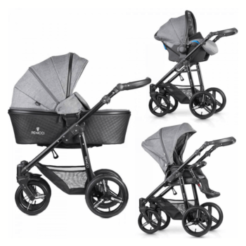 Venicci Shadow 3-in-1 Travel System - Denim Grey