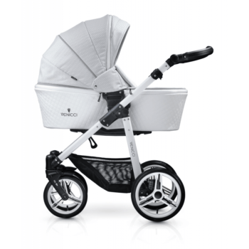 Venicci Pure 2-in-1 Travel System - Stone Grey - Carrycot