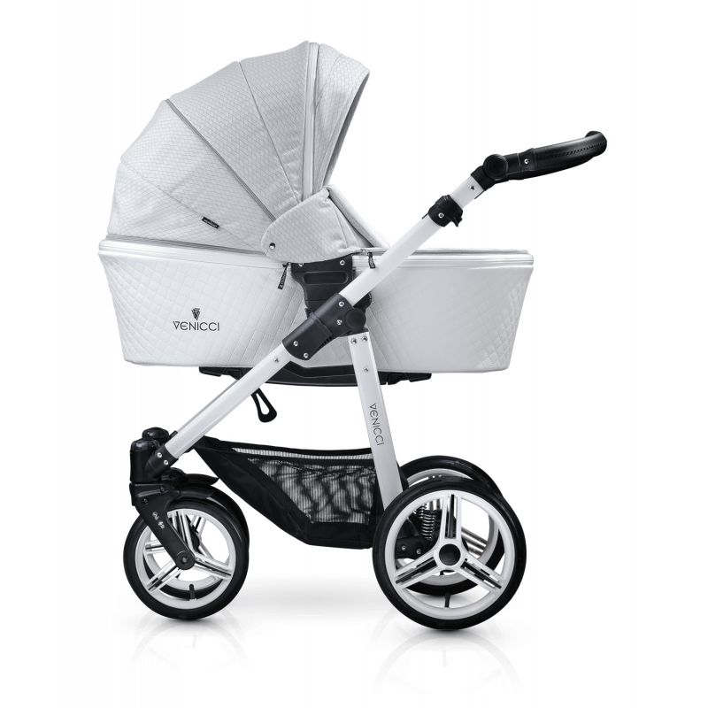 Venicci Pure 2 in 1 Travel System Included Carrycot Stone Grey