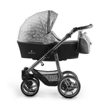 Venicci 3V 3-in-1 Travel System - Grey - Carrycot