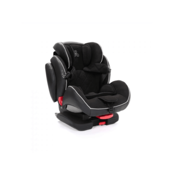 Ickle Bubba Solar Group 1/2/3 Car Seat - Black - Side