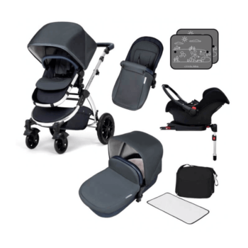 Ickle Bubba Stomp V4 Special Edition All-In-One Travel System - Blueberry Chrome