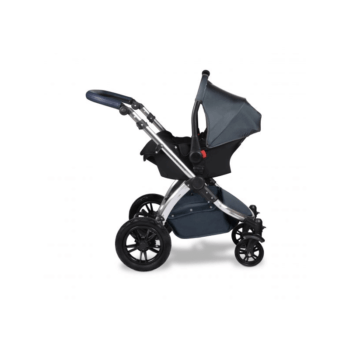 Ickle Bubba Stomp V4 Special Edition All-In-One Travel System - Blueberry Chrome - Car Seat
