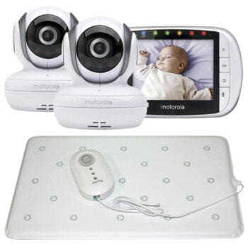 Motorola MBP36S Twin Camera Baby Video Monitor & Nanny Baby Sensor Monitor