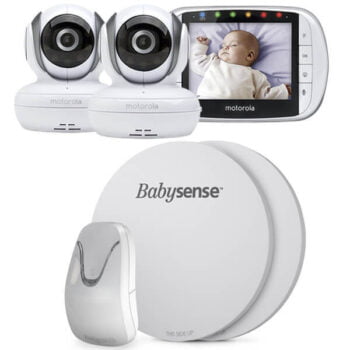 Motorola MBP36S Twin Camera Video Monitor & BabySense 7 Monitor