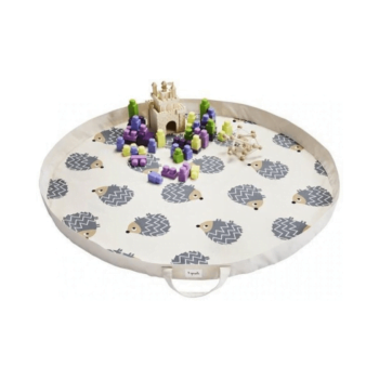 3 Sprouts Playmat Bag – Hedgehog